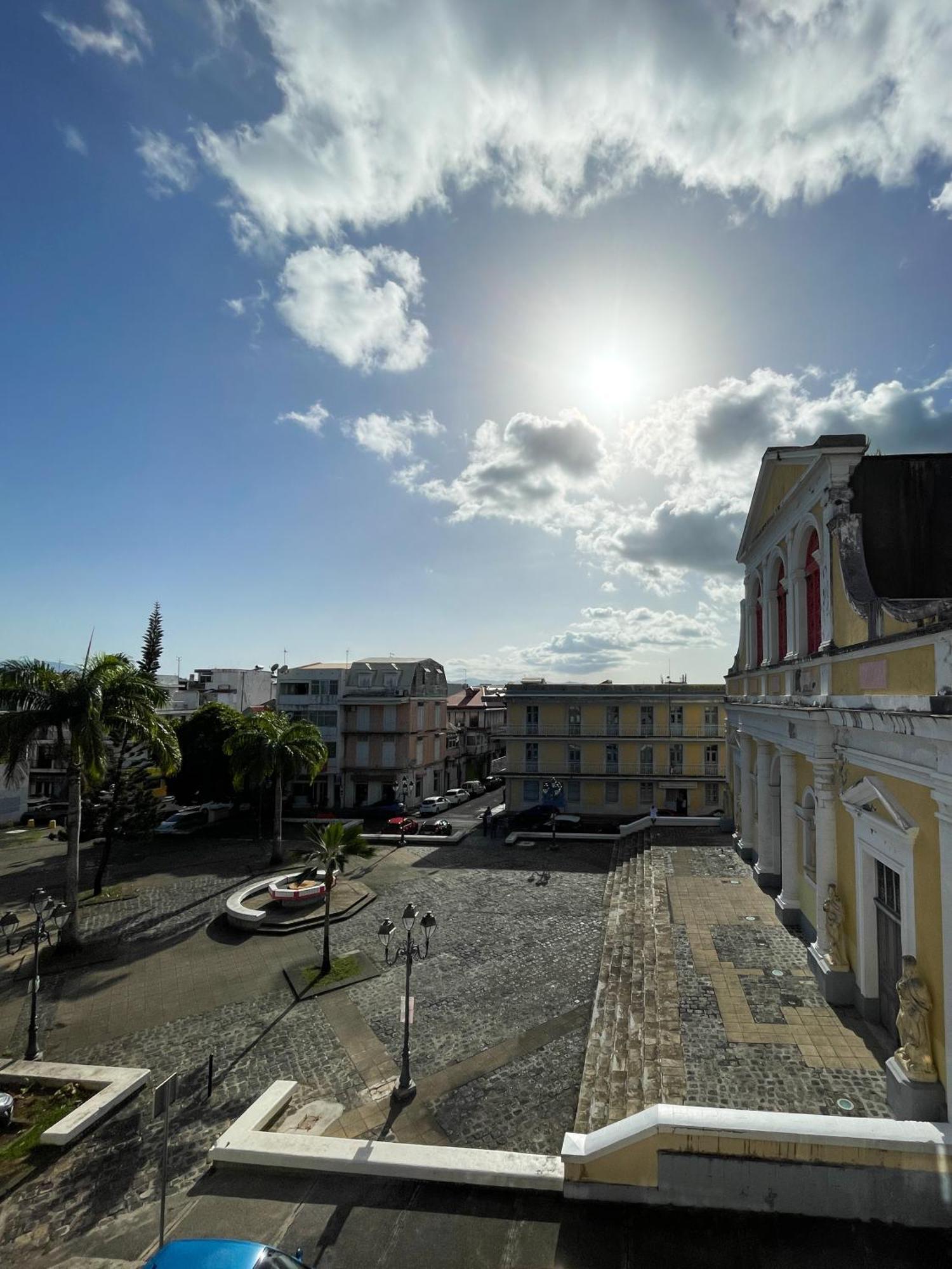 Grand Sejour Lumineux Avec Balcon & Vue Cathedrale Daire Pointe-à-Pitre Dış mekan fotoğraf